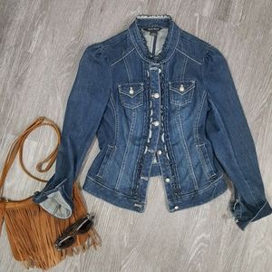 White House/Black Market Jean Jacket